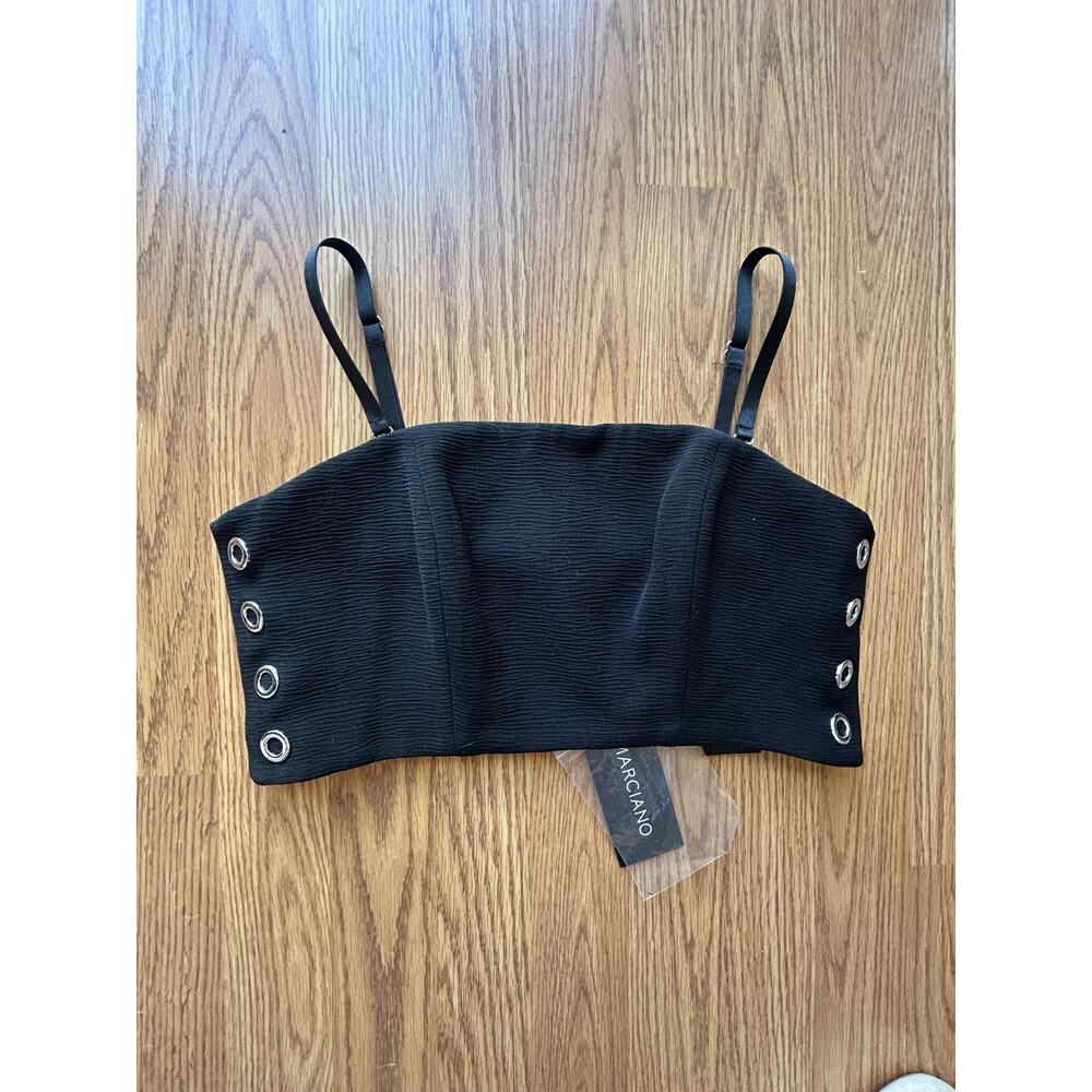 NWT Marciano Tube Top w/ Grommets and Removeable Straps